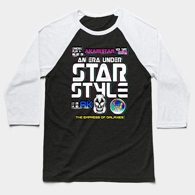 AK "AN ERA UNDER STARSTYLE" Baseball T-Shirt by KVLI3N